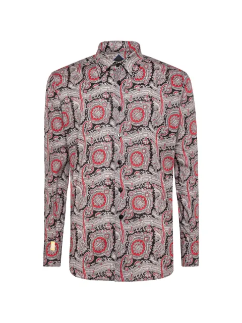 Billionaire paisley-print shirt