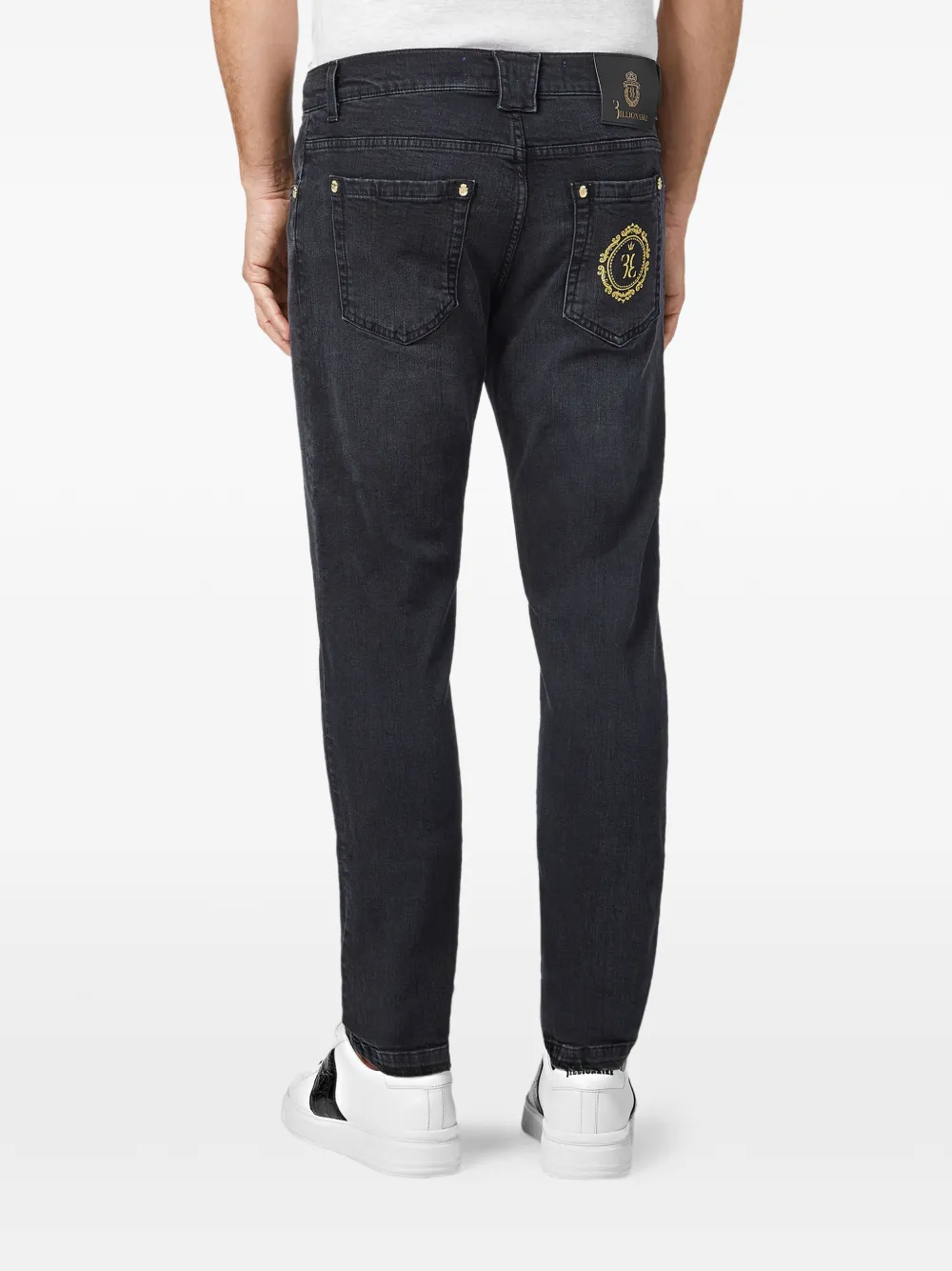 Billionaire Straight jeans Zwart