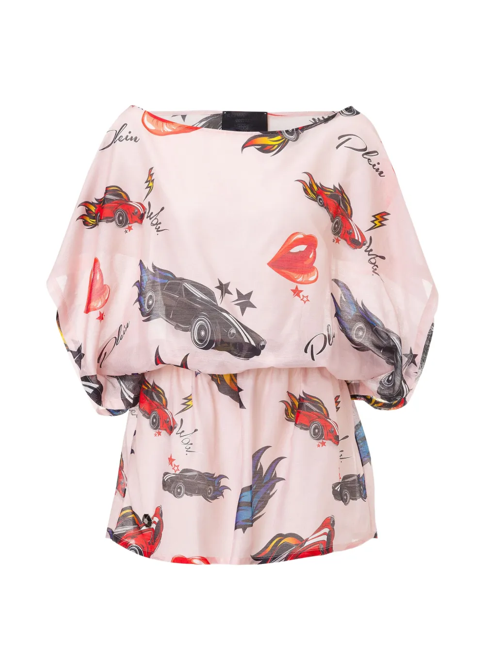 Philipp Plein printed mini dress - Rosa