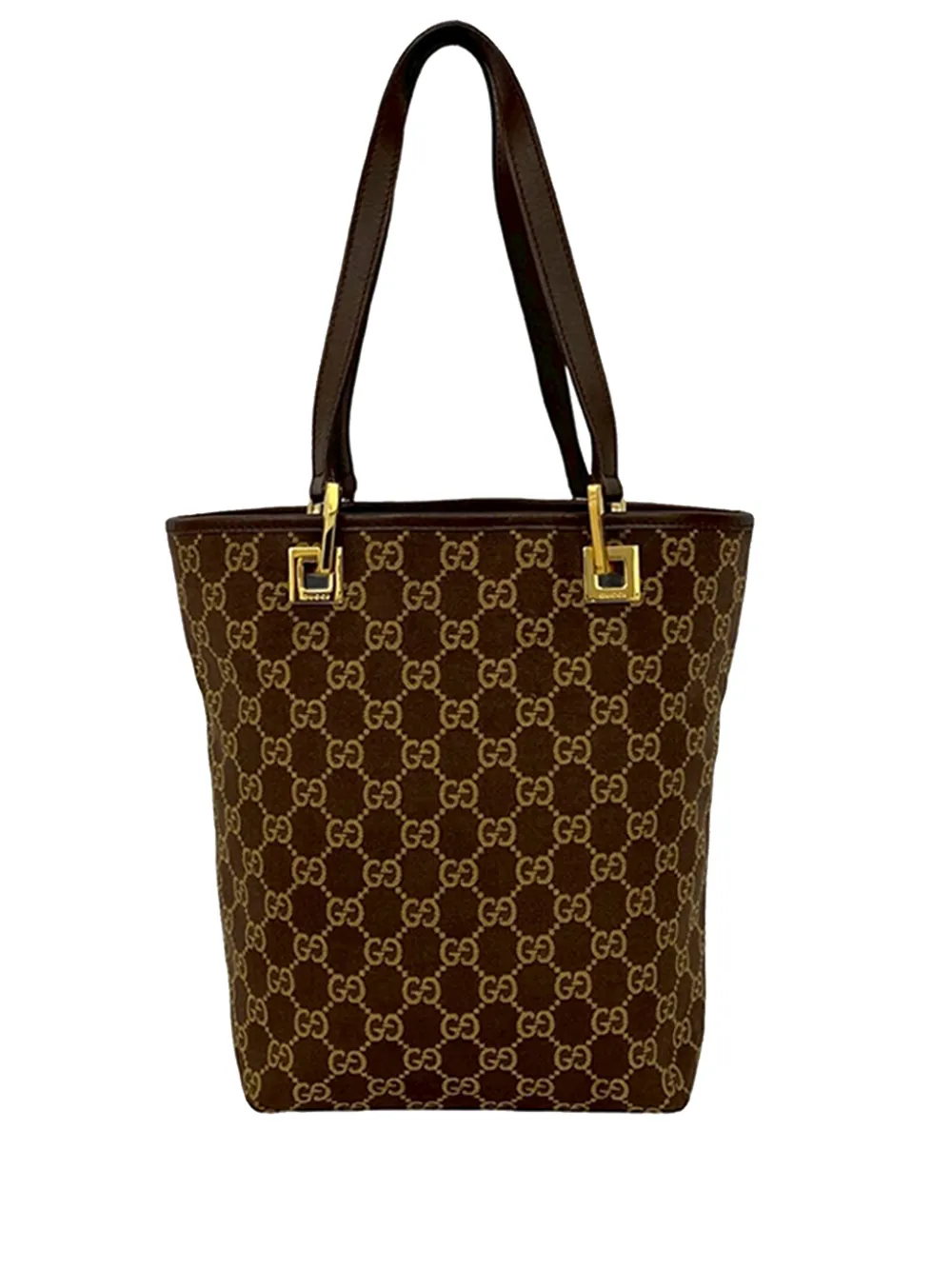 Gucci Pre-Owned 2000-2015 GG Canvas tote bag - Marrone