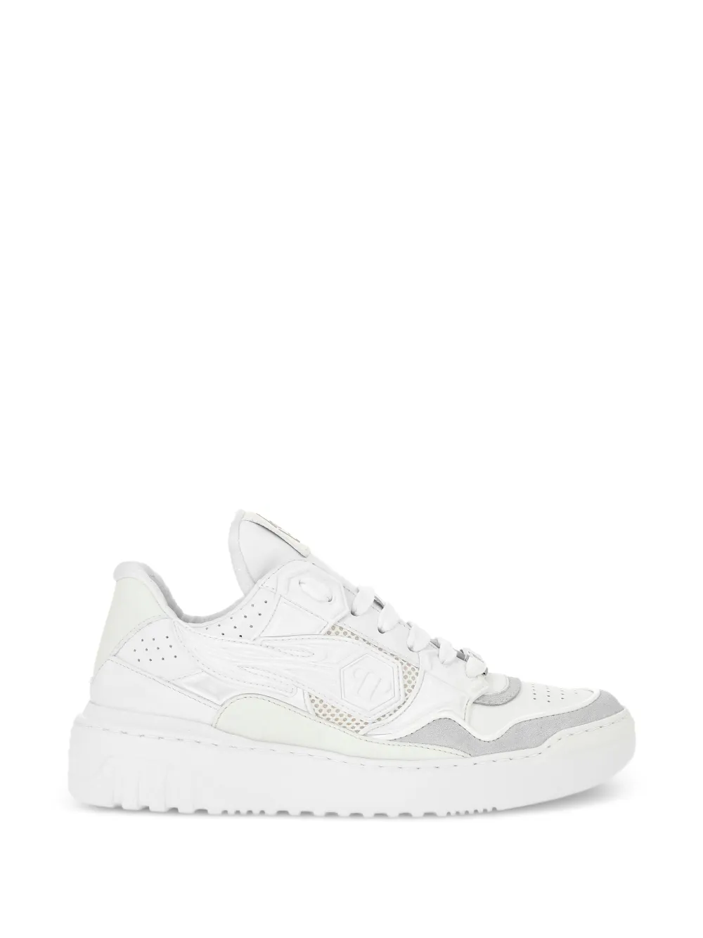 Philipp Plein Hexagon low-top sneakers Wit