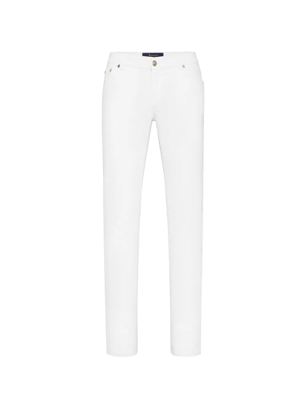 Billionaire Crest straight-cut jeans - Bianco