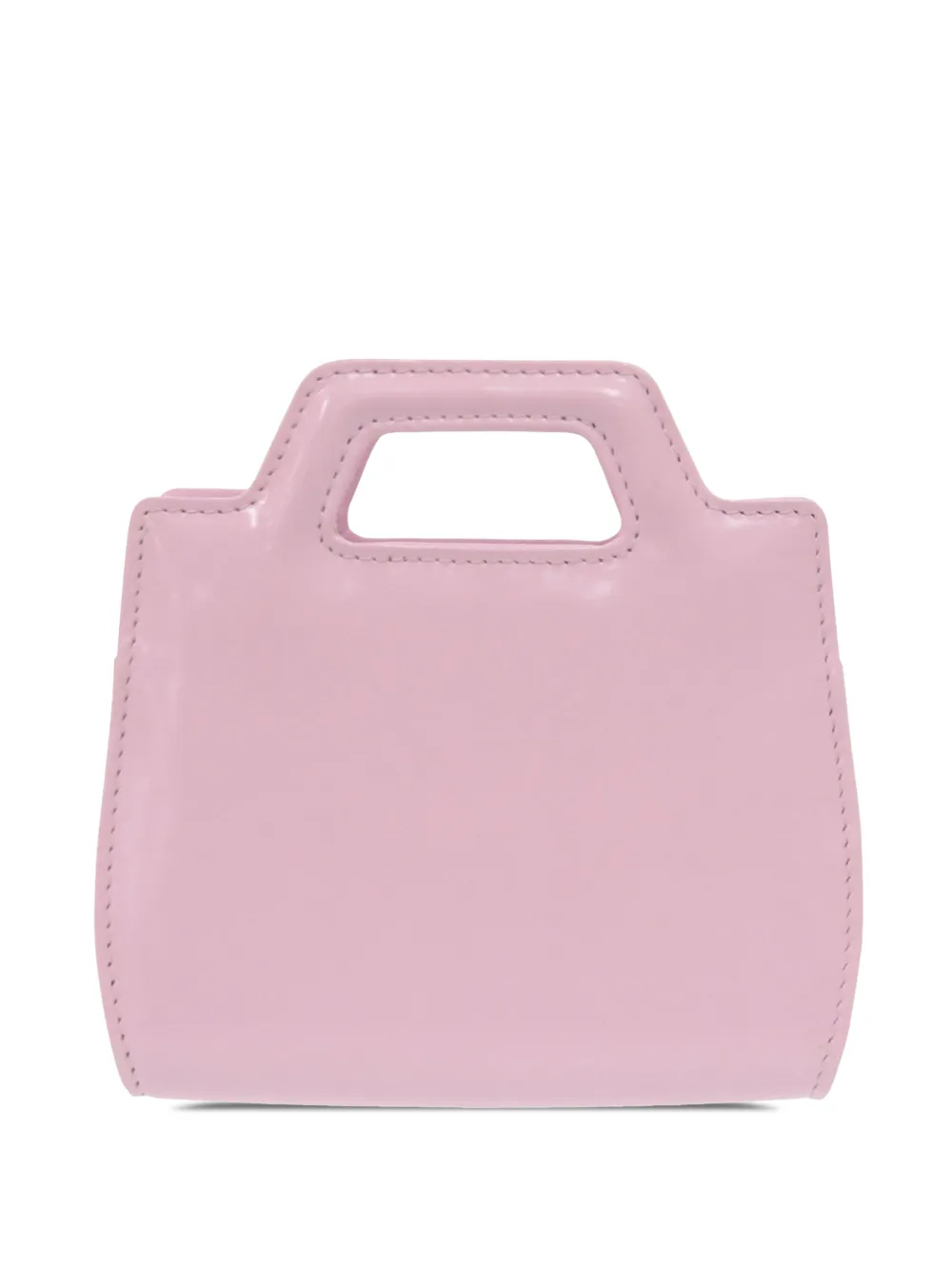  Ferragamo Pre-owned Bolso Satchel Wanda Mini De Piel De Becerro Cepillada Con Asa Superior 2021-2025 - Rosa 