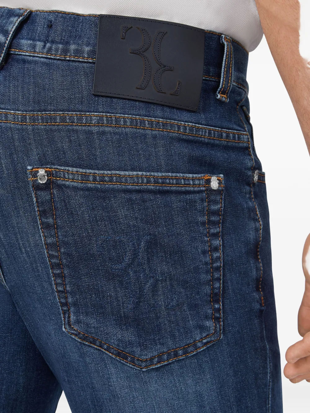 Billionaire Straight jeans Blauw