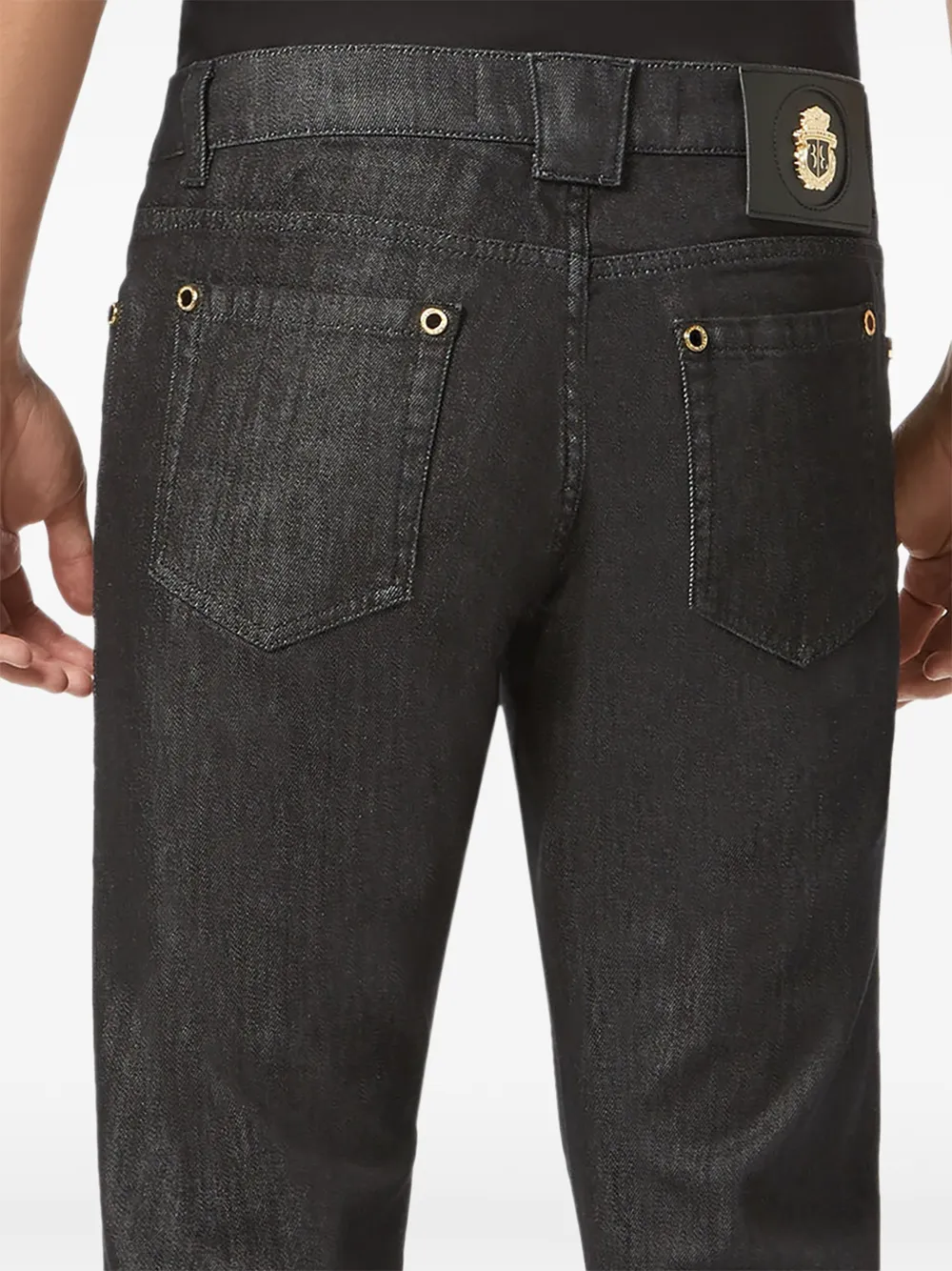 Billionaire Straight jeans Zwart