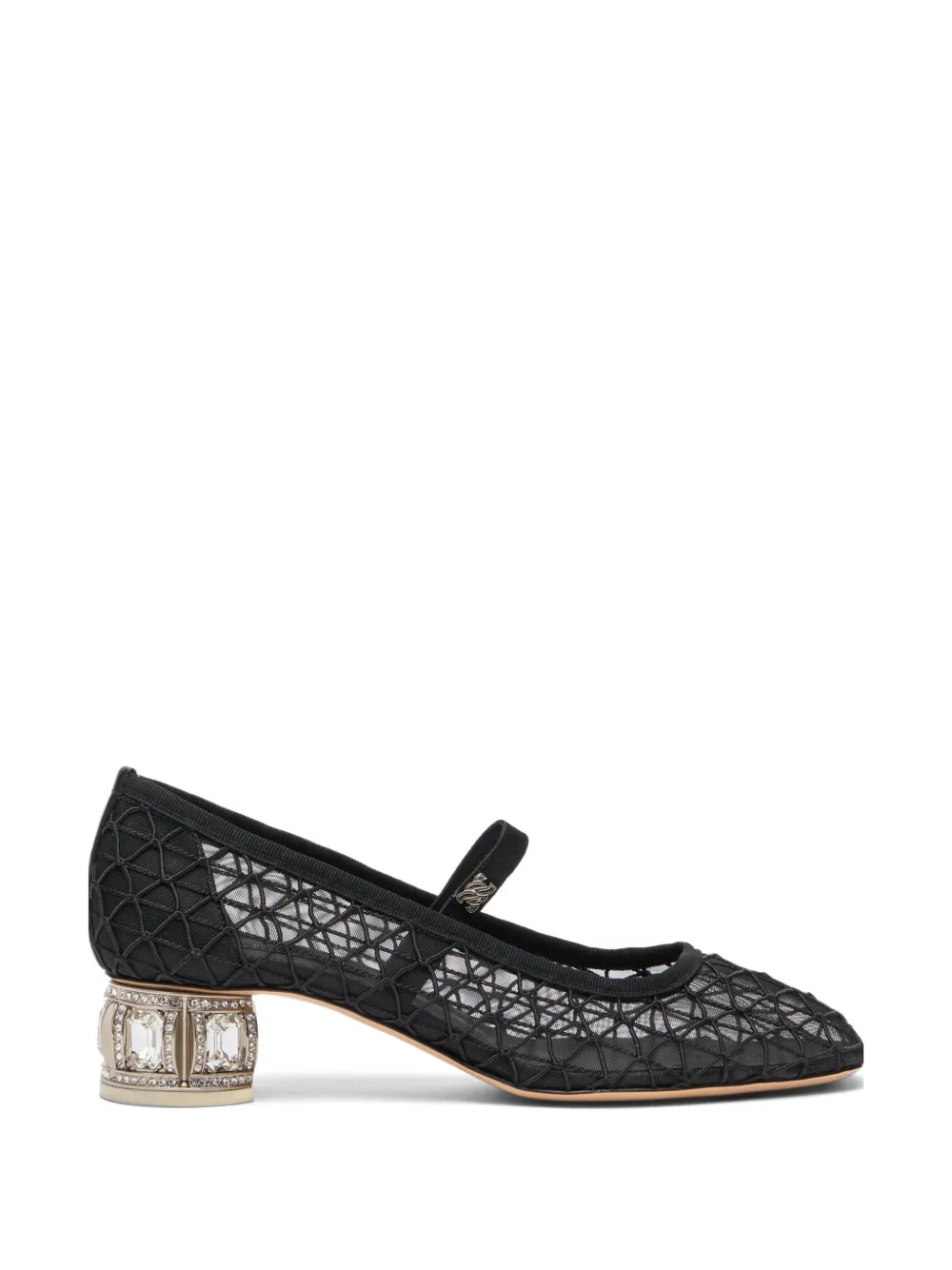 Casadei Belle Epoque jewel-heel pumps Zwart