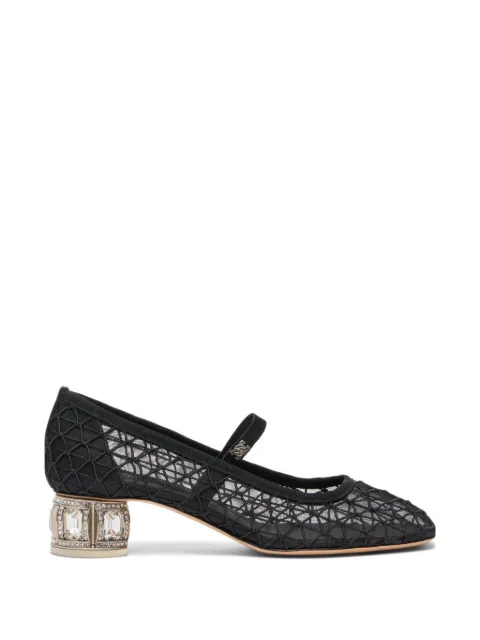 Casadei Belle Epoque jewel-heel pumps