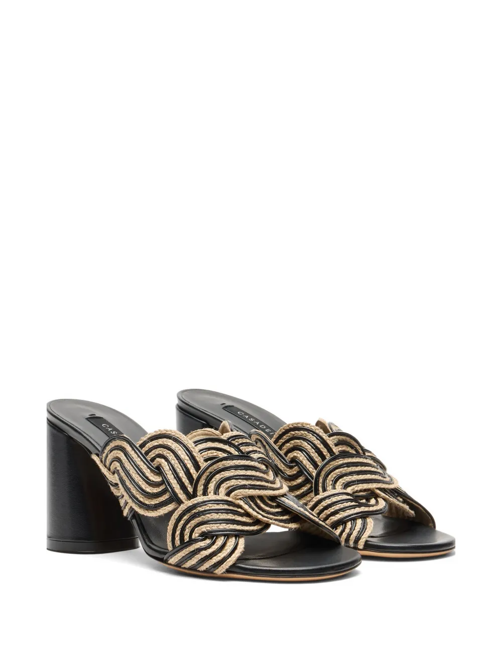 Casadei Thaiti heeled sandals Zwart