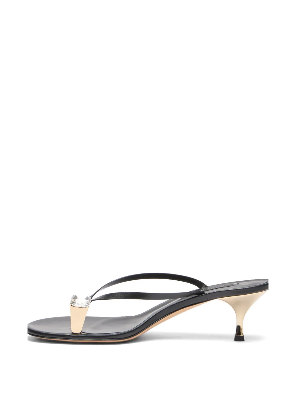 Casadei Julia leren muiltjes Zwart