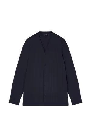 Giorgio Armani ジップアップ シャツ | ブラック | FARFETCH JP