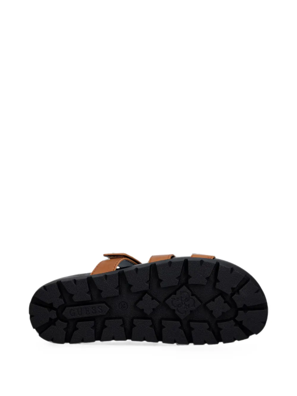 GUESS USA Fashiey logo-patch touch-strap sandals Bruin