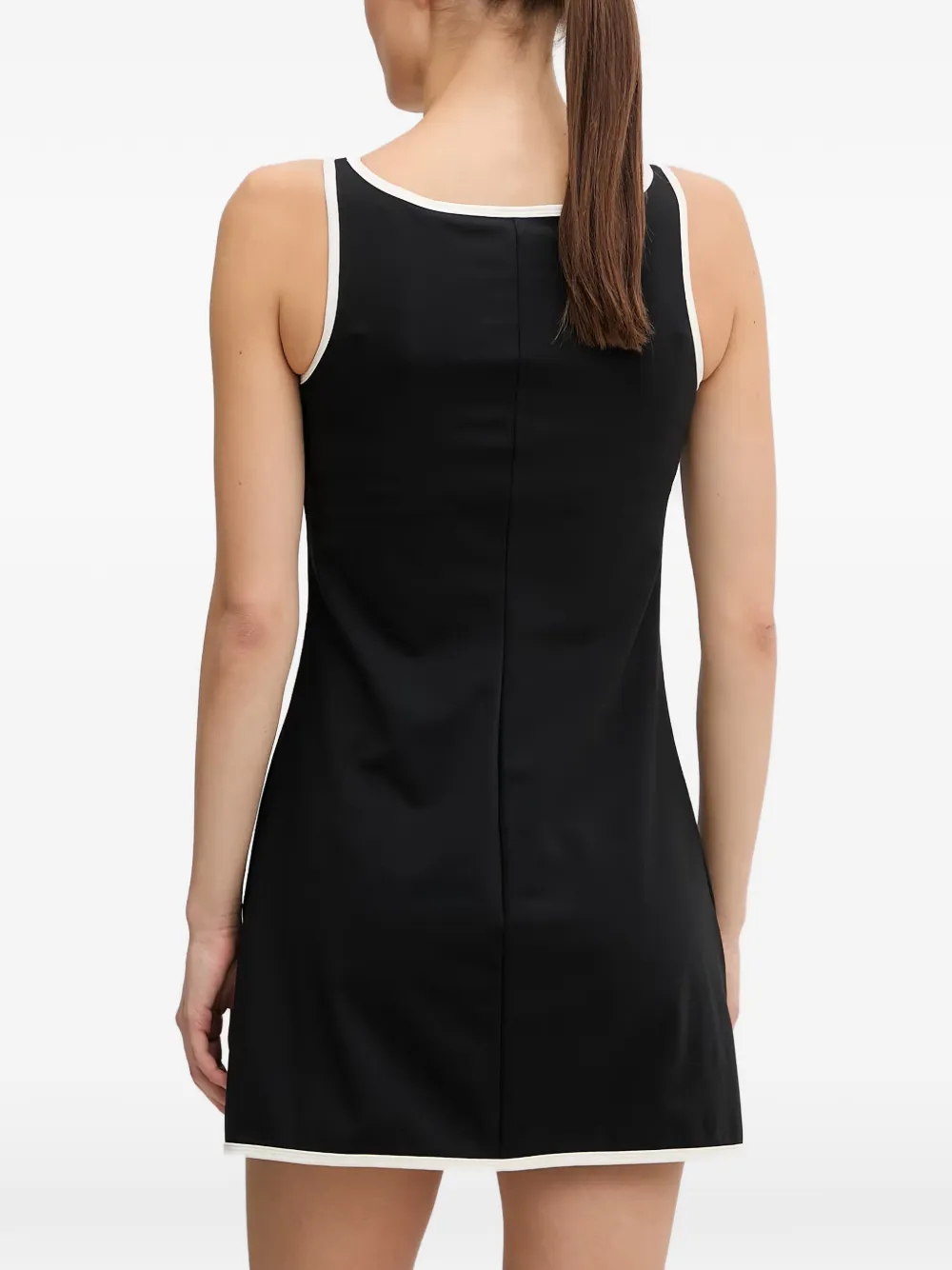 GUESS USA mini-jurk en slipje met contrasterende afwerking en logoprint Zwart