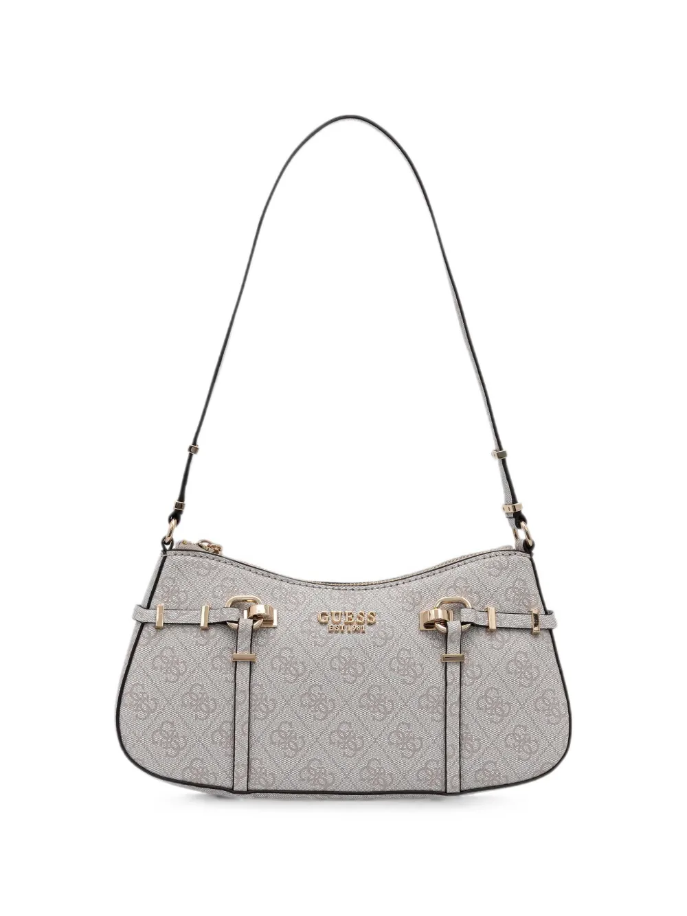 GUESS USA Borsa a spalla Leona con logo - Grigio