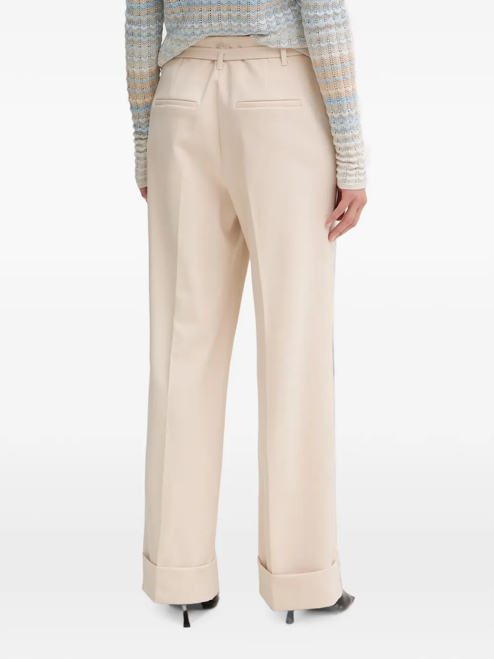 GUESS USA Broek met ceintuur Roze