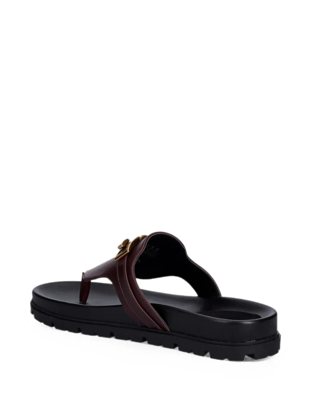 GUESS USA Farron sandalen met logoplakkaat Bruin