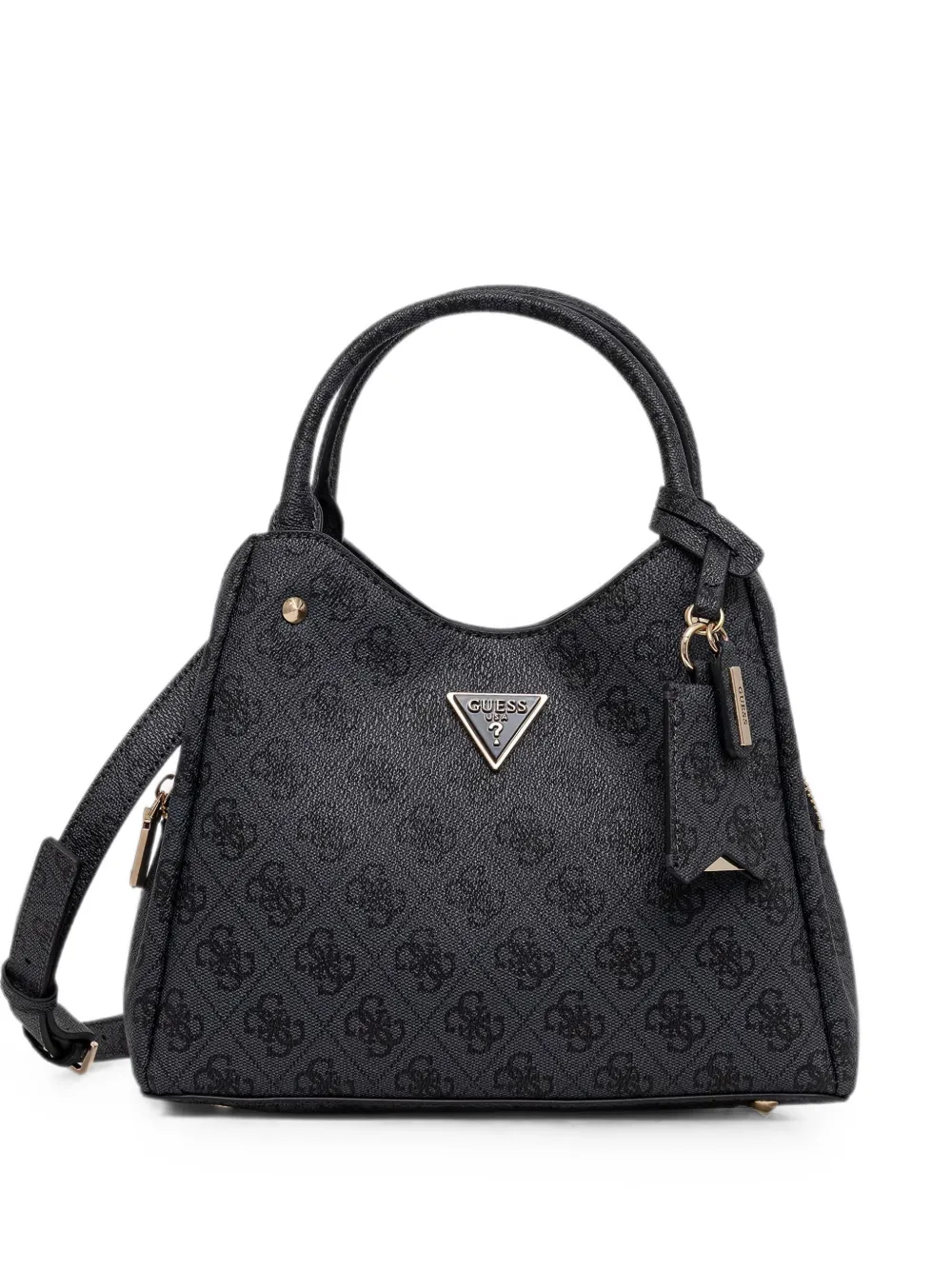 GUESS USA Meridian monogram-print tote bag - Nero