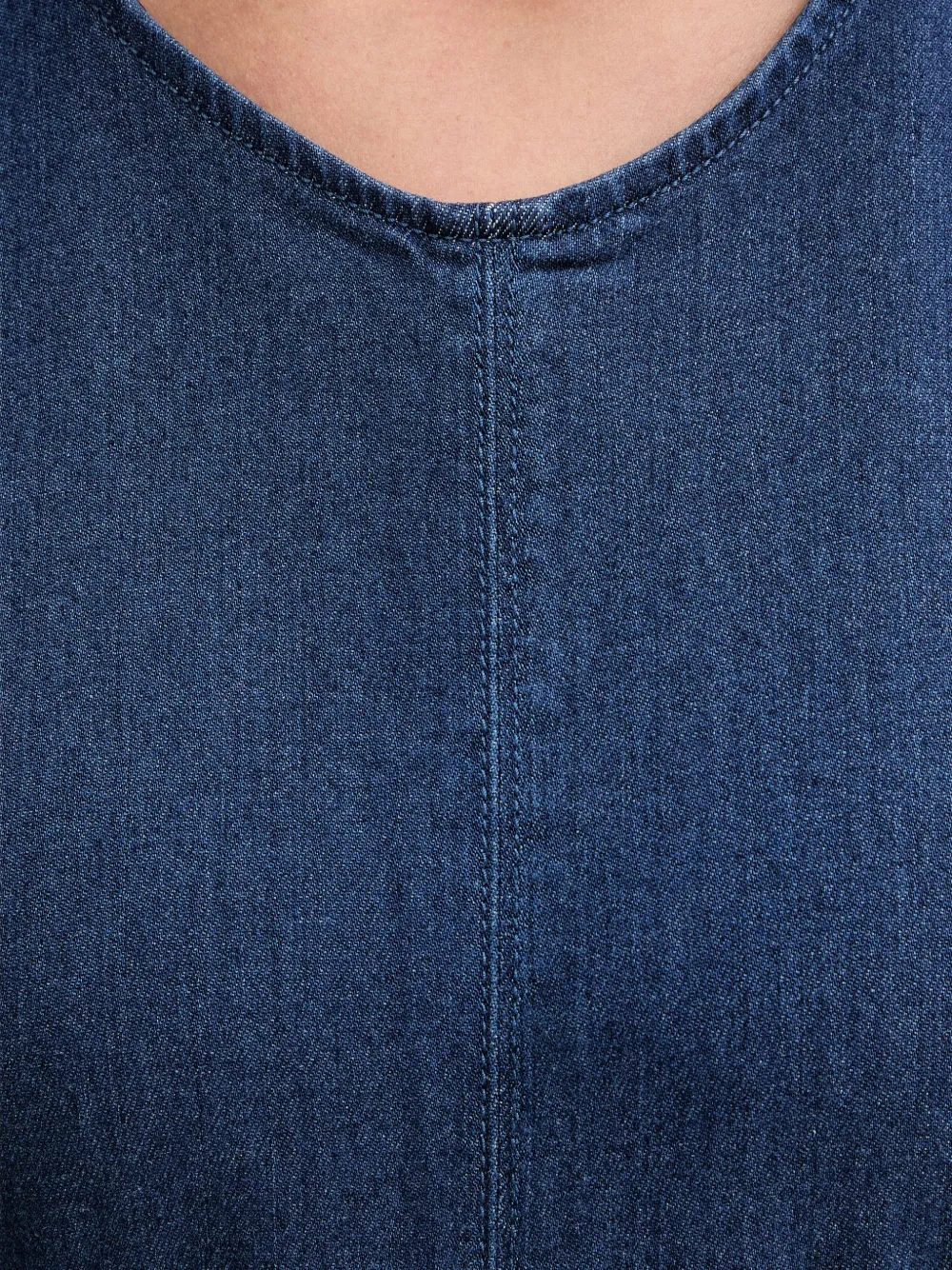 GUESS USA Mouwloze mini-jurk met vlakken Blauw