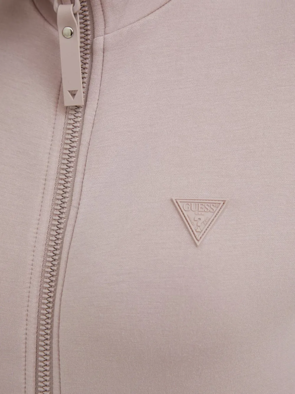 GUESS USA New Allie logo-tape zip-up sweatshirt Roze