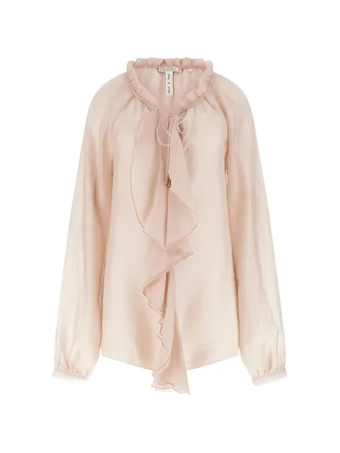 GUESS USA blouse volantée à manches longues