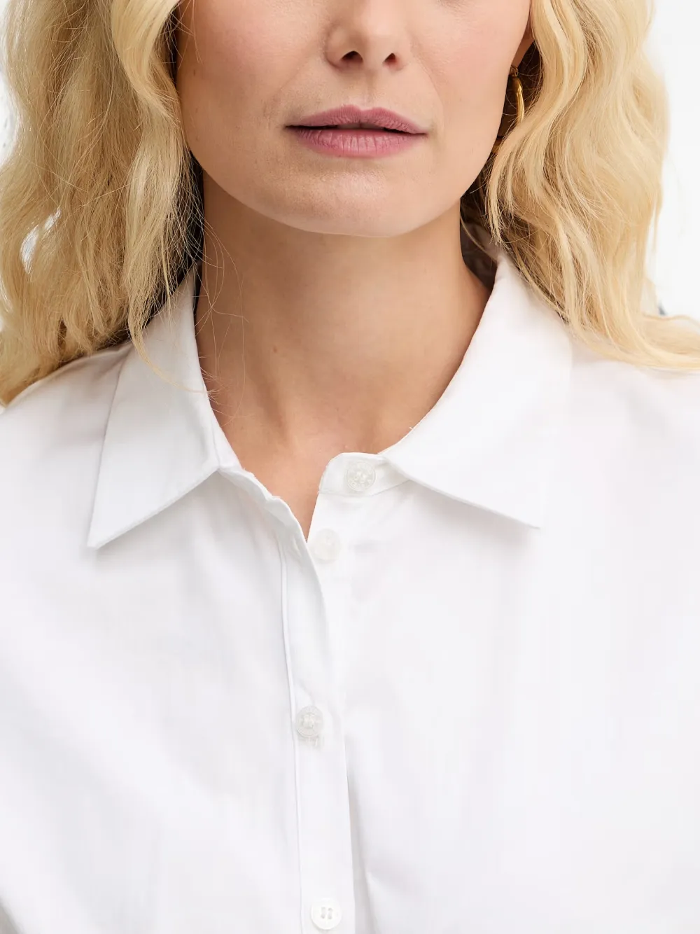 GUESS USA Blouse met korset stijl Wit