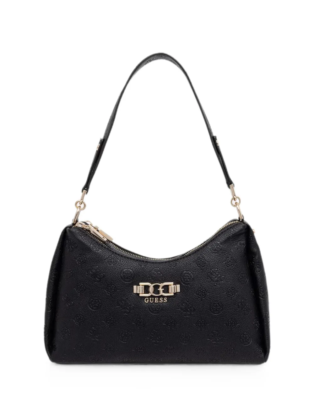 GUESS USA Anise logo-debossed monogram-pattern tote bag - Nero