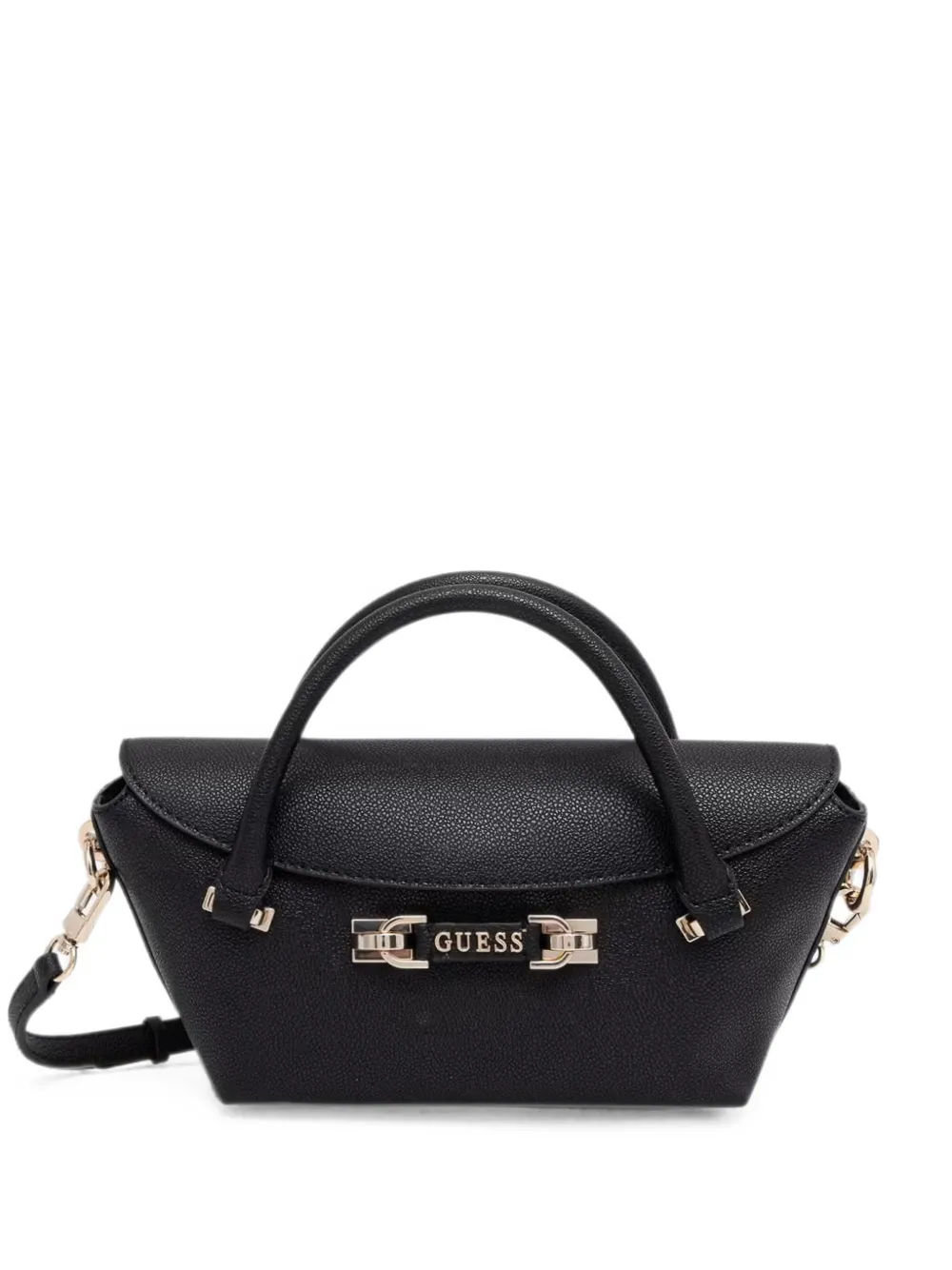 GUESS USA Sophia pebbled-texture tote bag - Nero