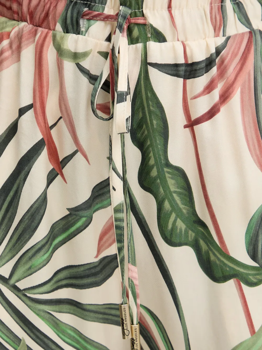 GUESS USA Broek met wijde pijpen Beige