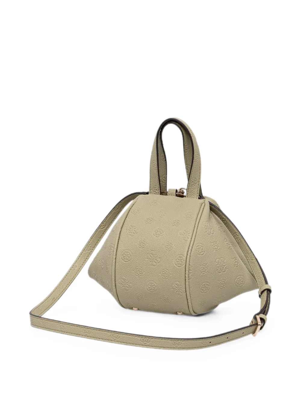 GUESS USA Anise shopper met logo-reliëf Groen