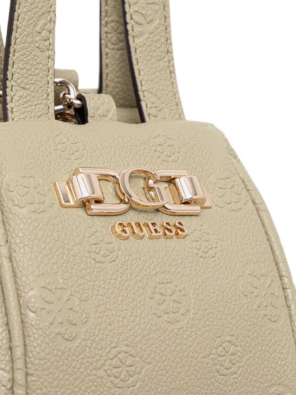 GUESS USA Anise shopper met logo-reliëf Groen