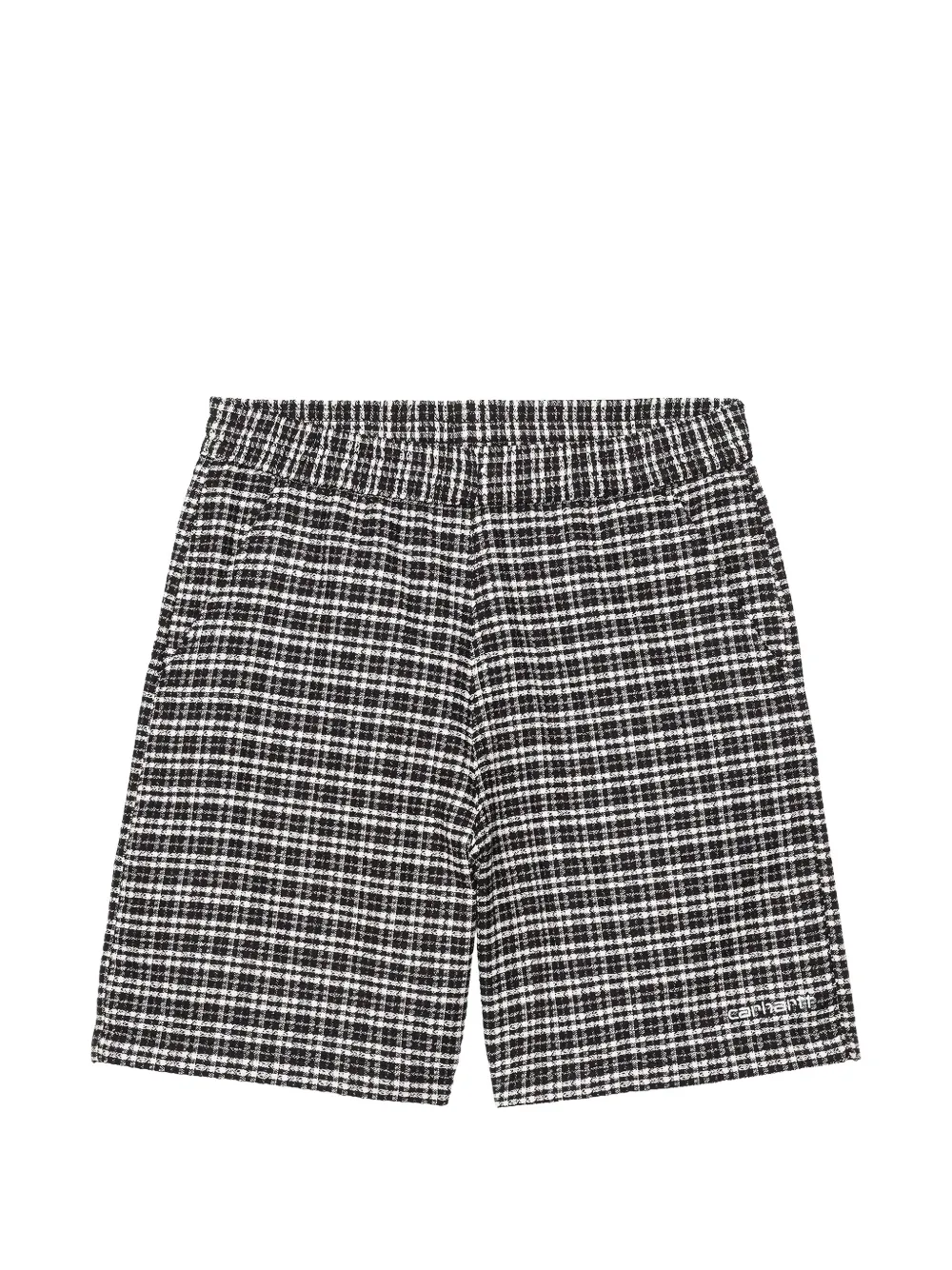 Carhartt WIP Kander checked shorts - Nero
