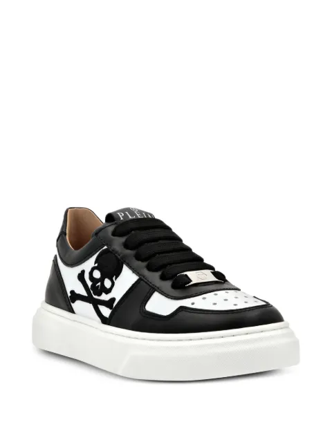 Philipp Plein Junior skull lace-up sneakers