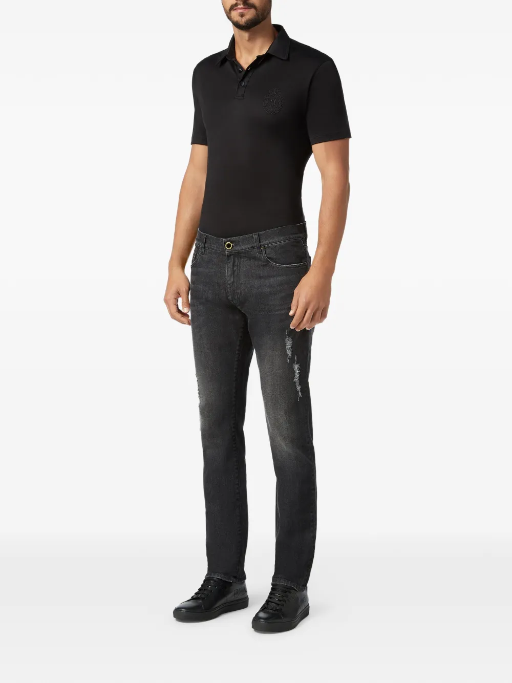 Billionaire джинсы с вышитым логотипом | Прямые джинсы | Image 2