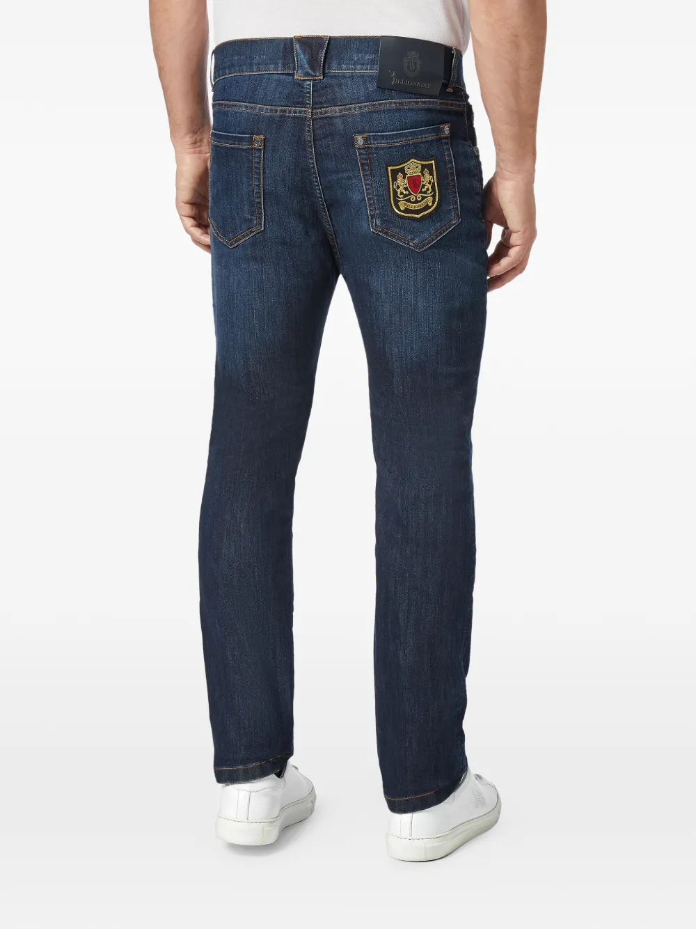 Billionaire Straight jeans Blauw