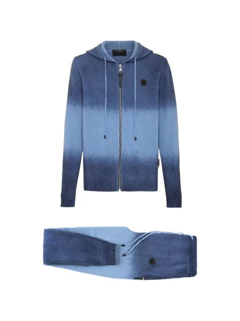 Philipp Plein gradient effect jacket trousers set