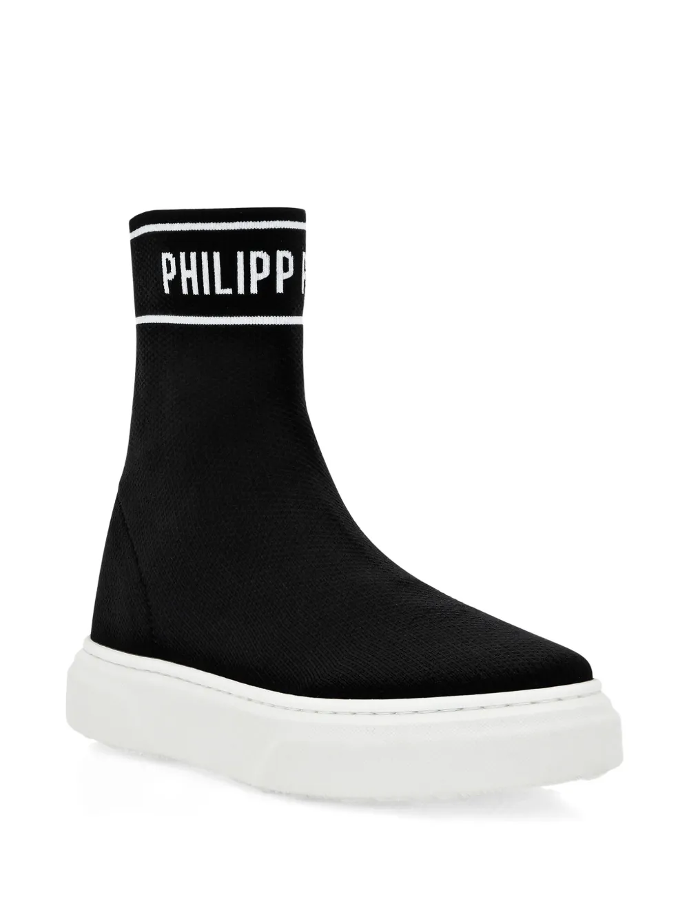 Philipp Plein Junior hi-top sneakers - Nero
