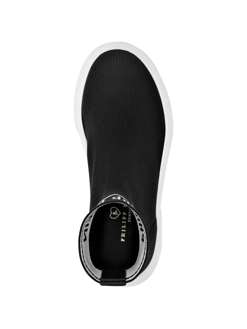 Philipp Plein Junior hi-top sneakers Zwart
