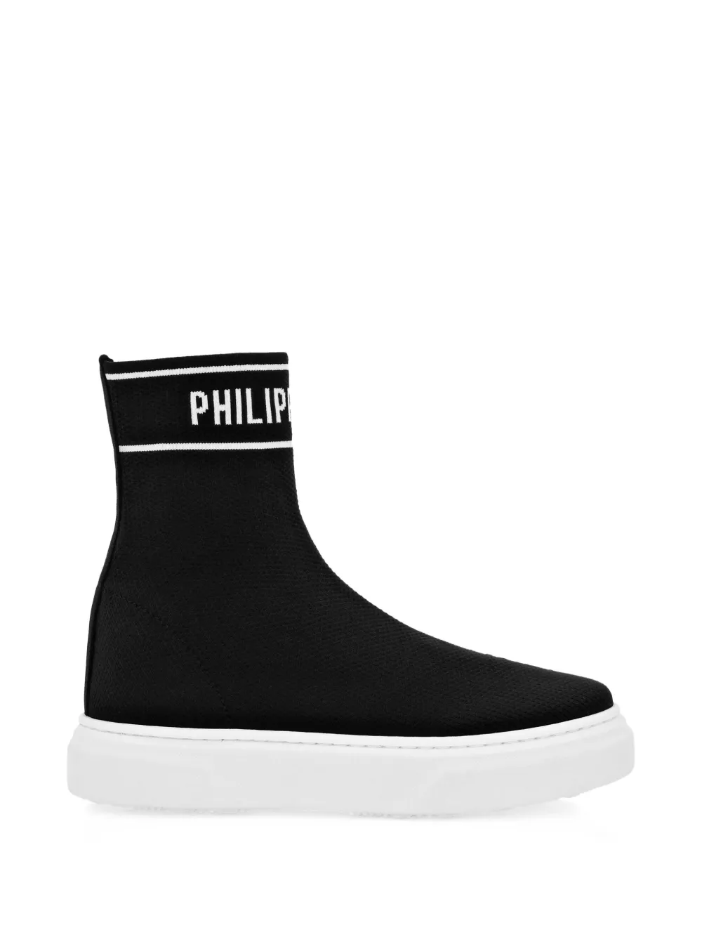 Philipp Plein Junior hi-top sneakers Zwart