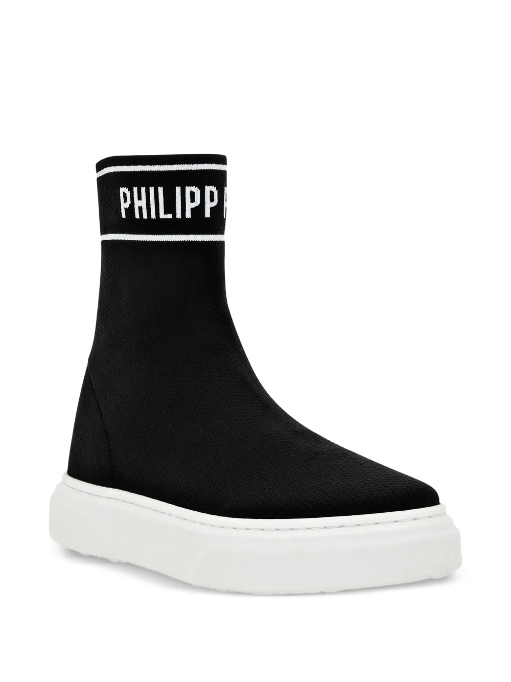 Philipp Plein Junior hi-top sneakers - Nero