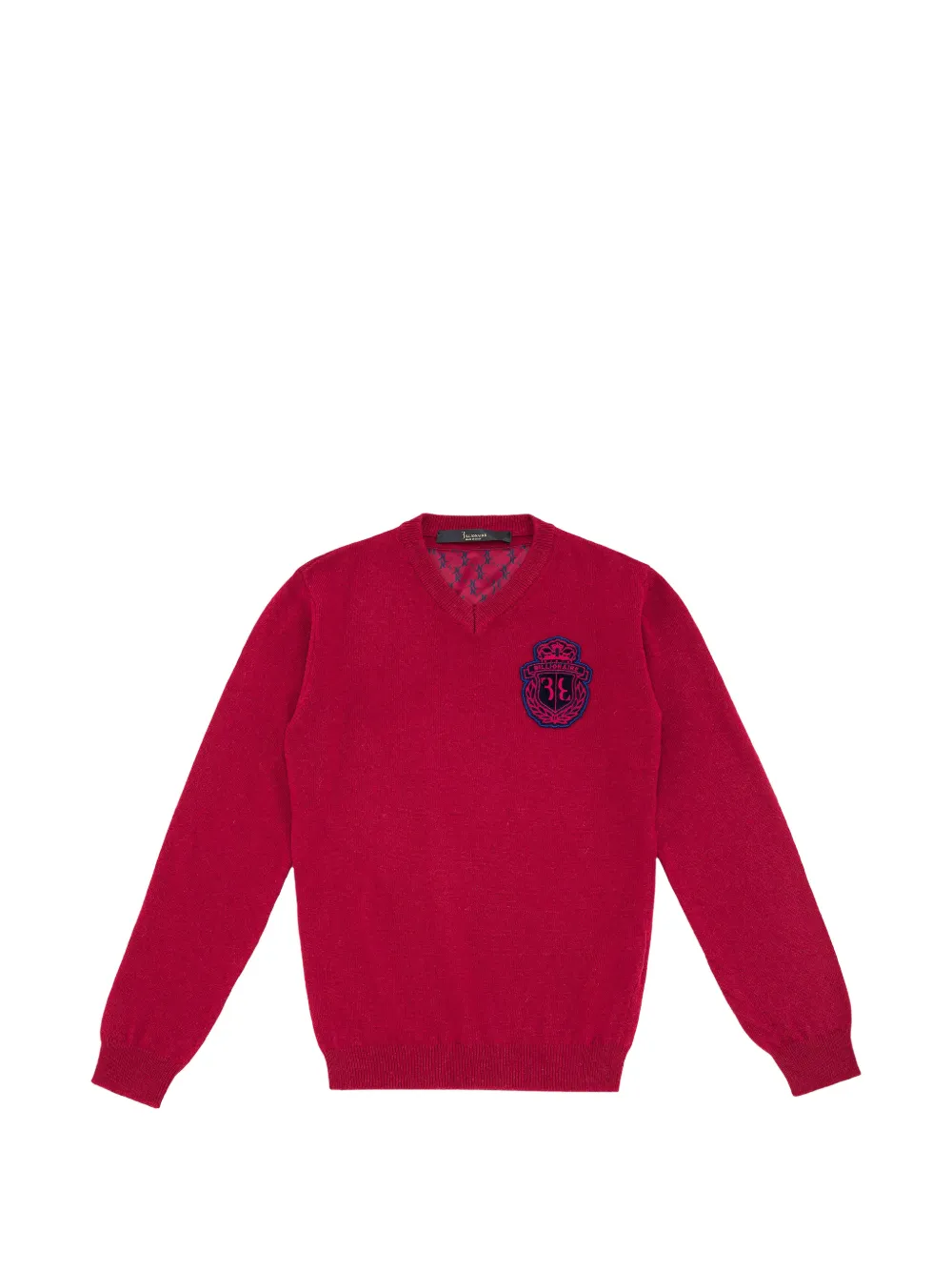 Billionaire Kids Sean V-neck pullover - Rosso