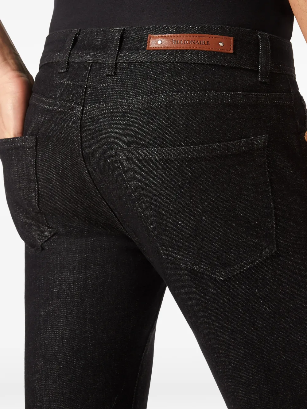 Billionaire Straight broek Zwart