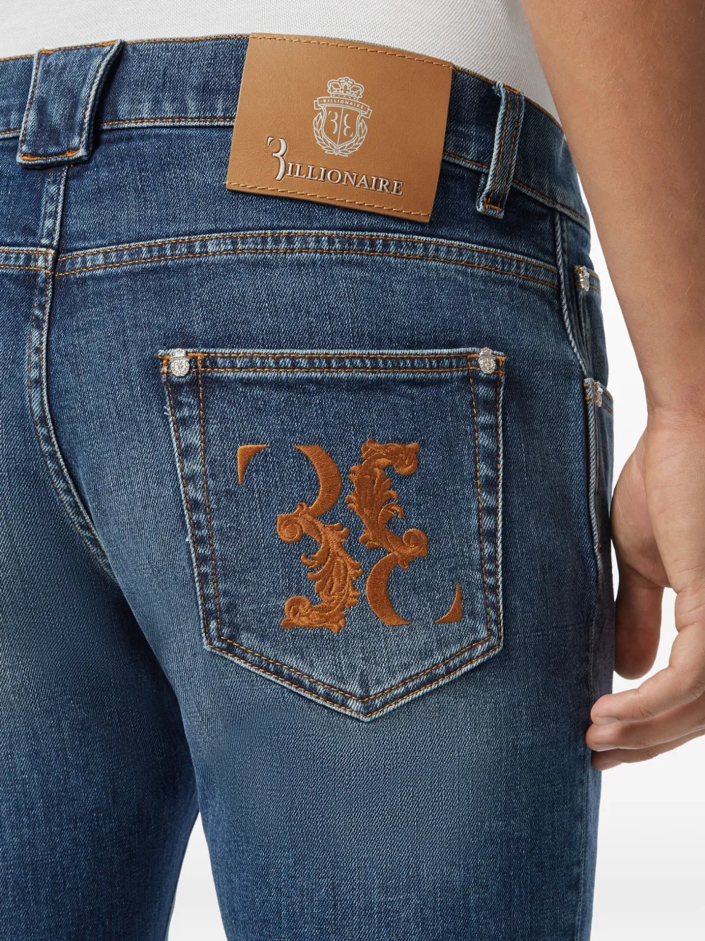 Billionaire Jeans met vijf zakken Blauw