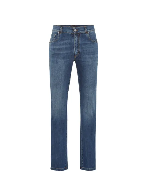 Billionaire crest five-pocket jeans
