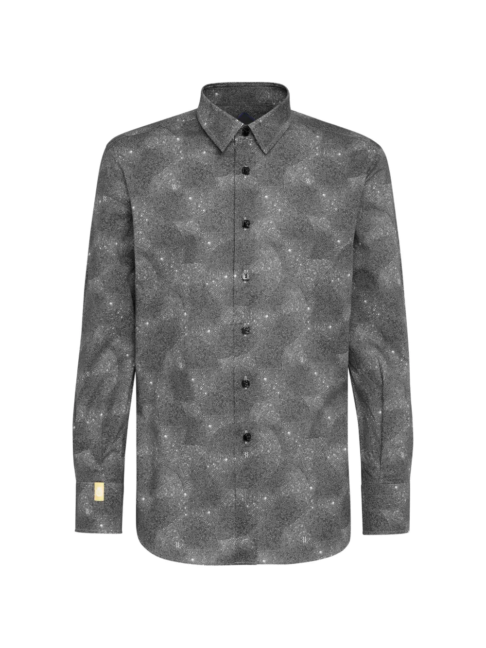 Billionaire geometric cut shirt - Grigio