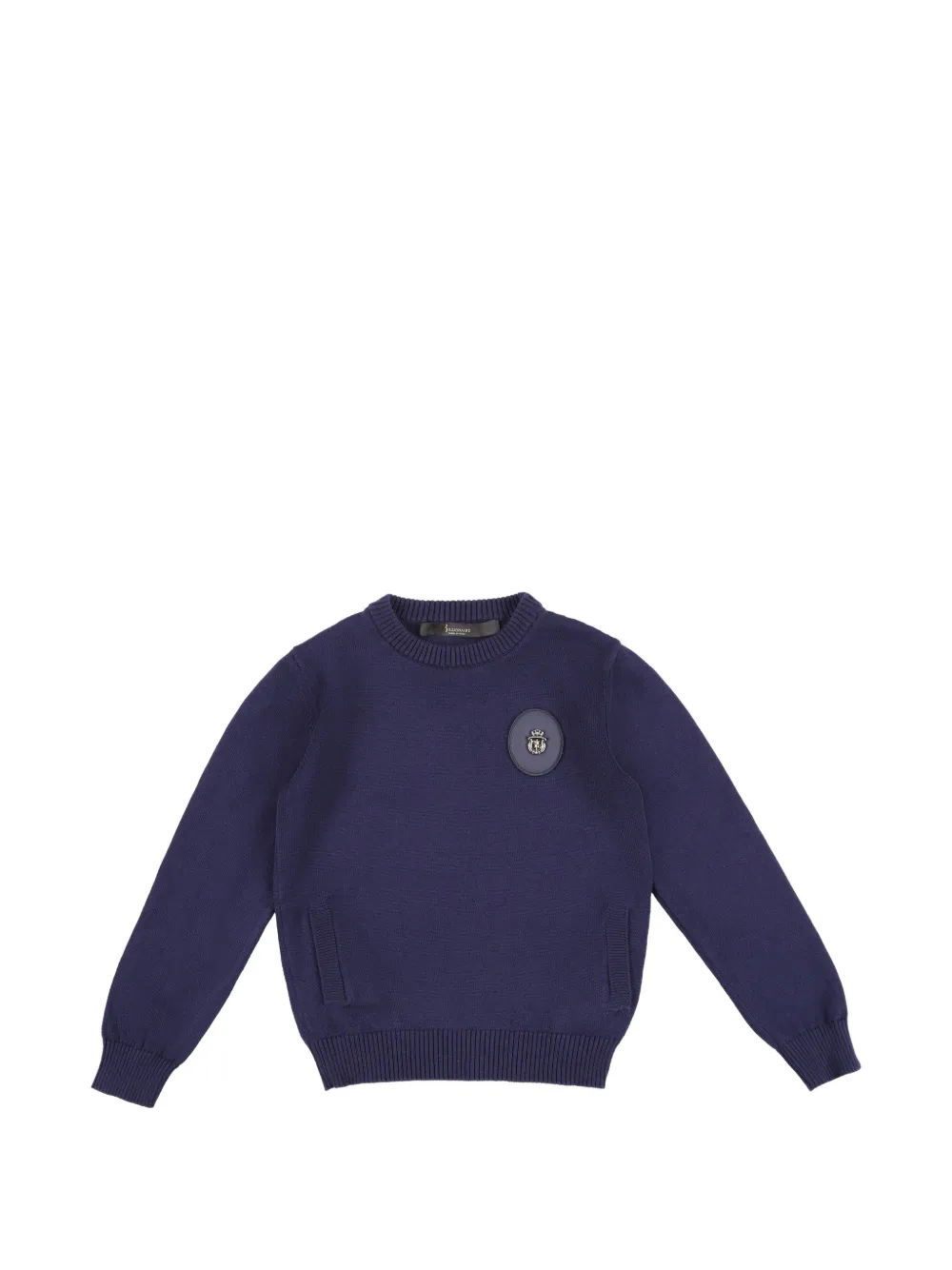 Billionaire Kids round-neck sweater - Blue