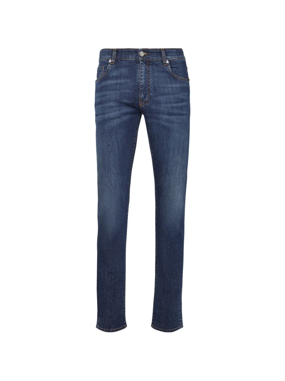 Billionaire embroidered jeans - Blu