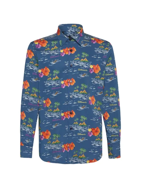 Billionaire floral-print shirt