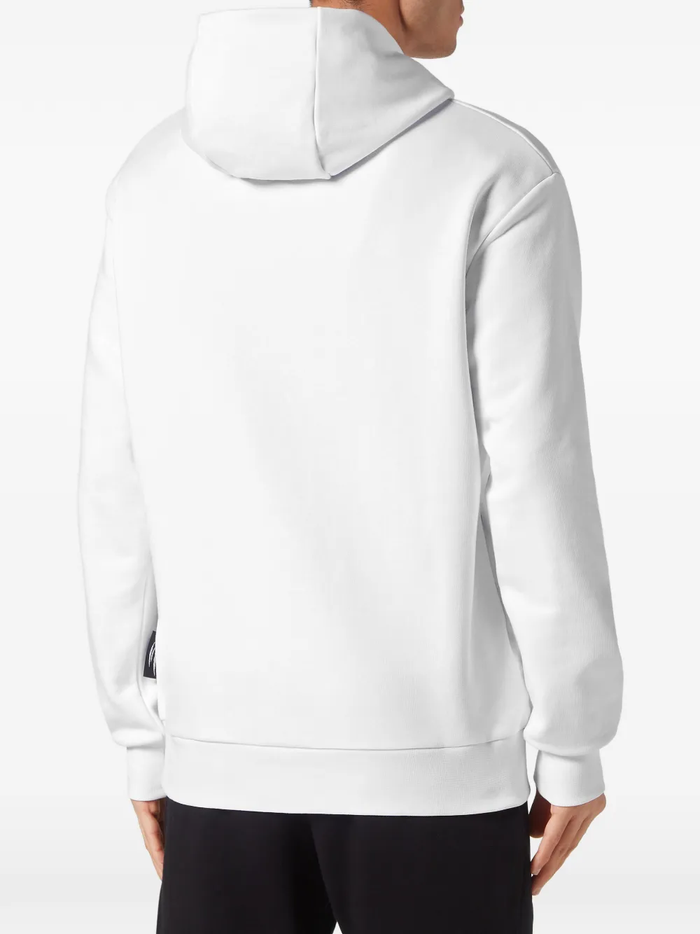 Plein Sport Hoodie met print Wit