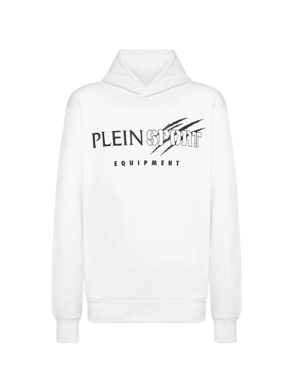 Plein Sport printed hoodie - Bianco