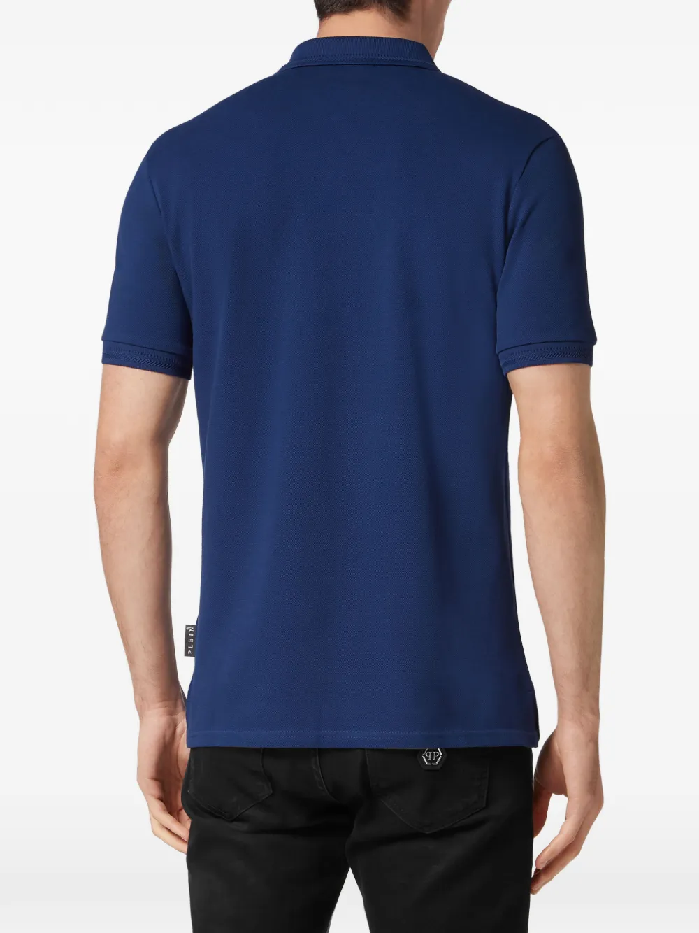 Philipp Plein Poloshirt met logo Blauw