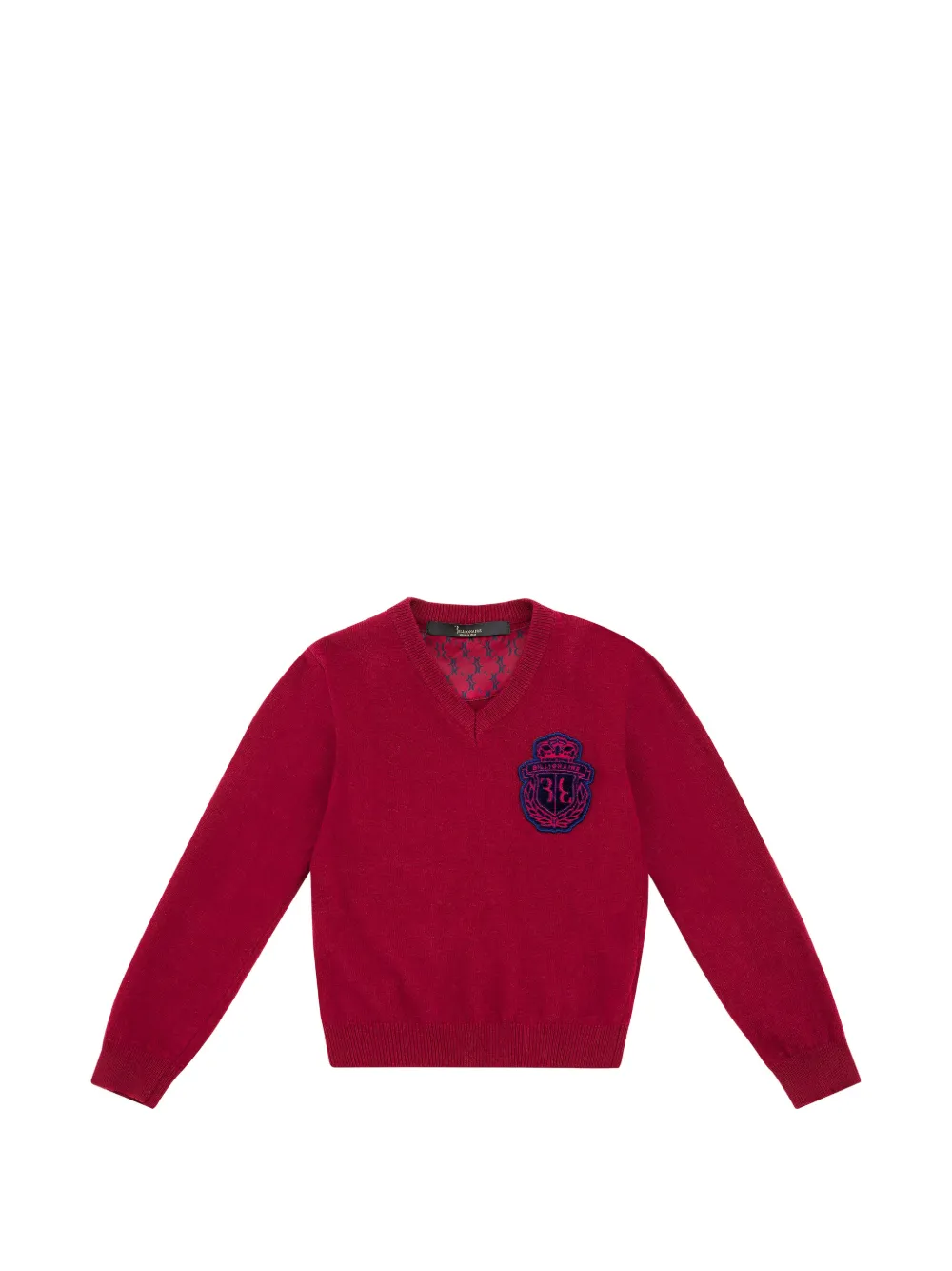 Billionaire Kids V-neck sweater - Rosso